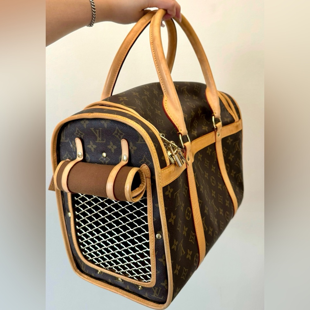 Louis Vuitton Dog Carrier